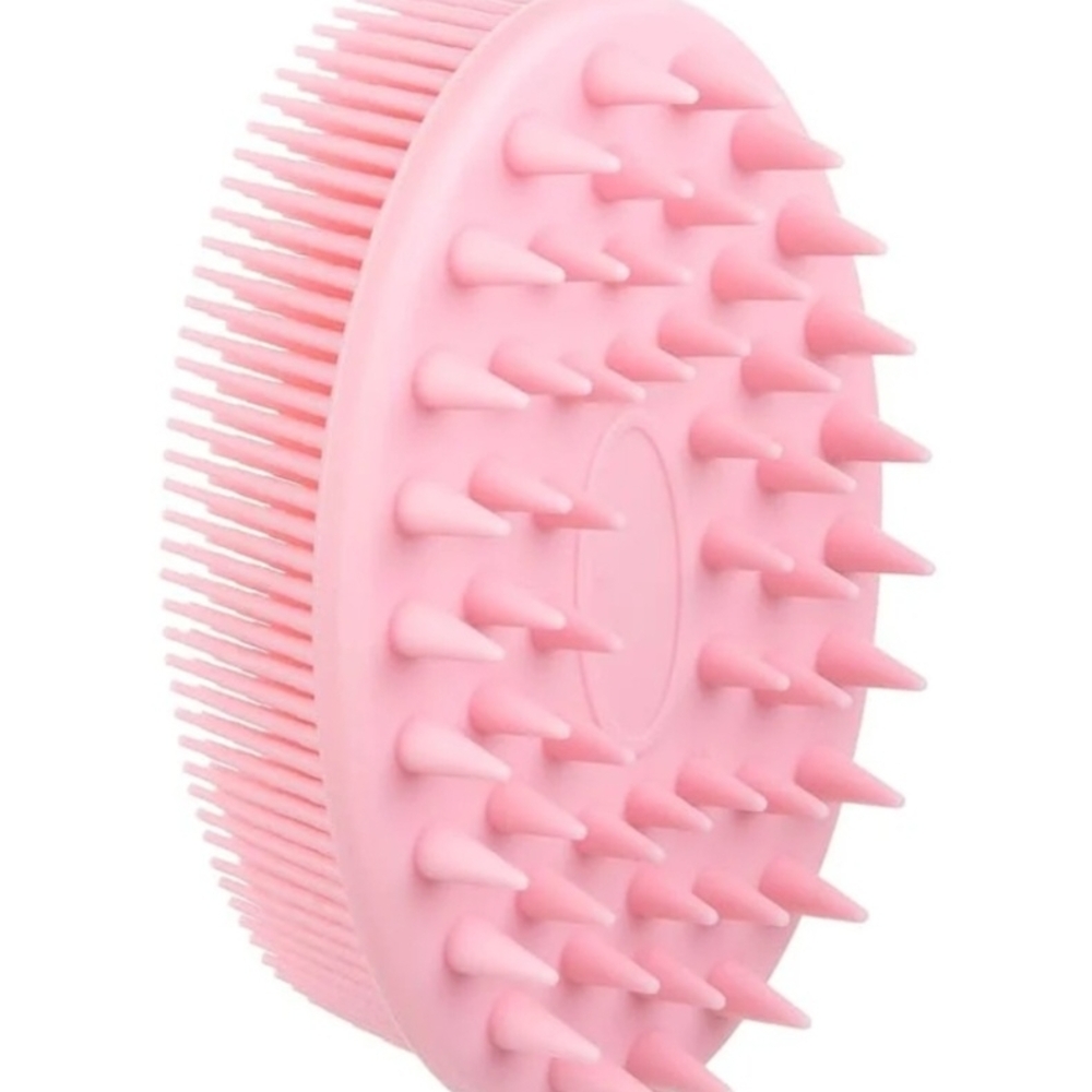 Pink Scalp Massager Brush